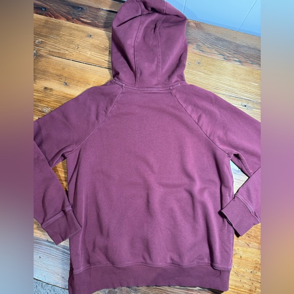 Under Armour Rival Women's League Red Burgundy Cotton Logo Fleece Hoodie Size M - Picture 16 of 16